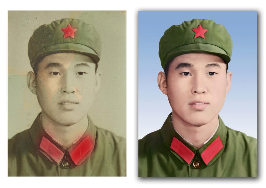 莒县破损照片修复-18