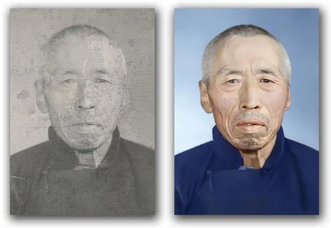 莒县破损照片修复-56